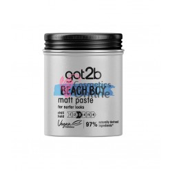 Guma modelatoare pentru par Got2B Beach Boy pentru fixare medie, 100 ml